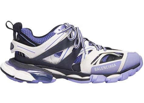 balenciaga purple track trainer.